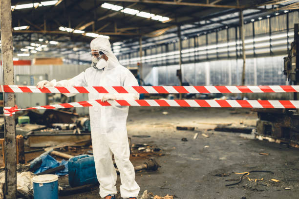 Professional Odor Removal technician working in Markham, TX